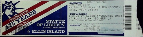 Statue liberty ellis island - of,