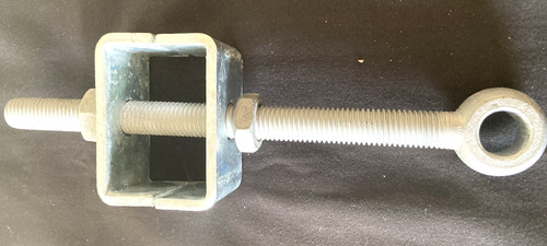 Field gate eye - , hinge