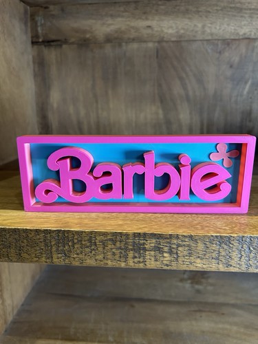 Barbie display sign - barbie,