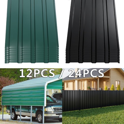 Black green metal cladding - /,