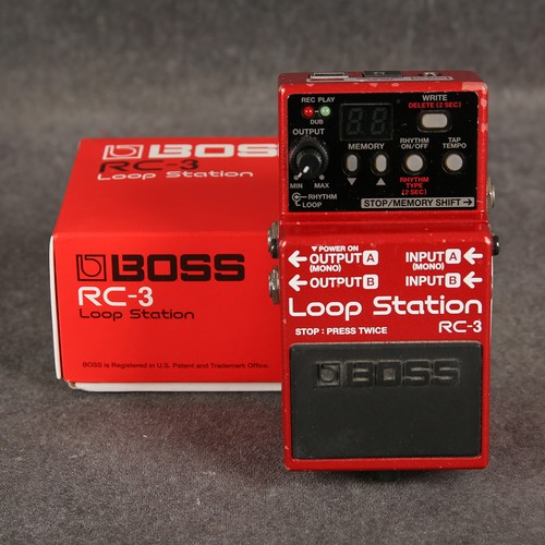 Boss rc3 loop - boss, station