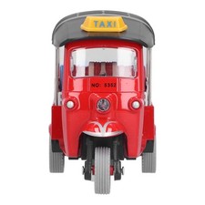 Pull Back Thai Tricycle Simulation Alloy Tuk Tuk Car Model Toy Children New
