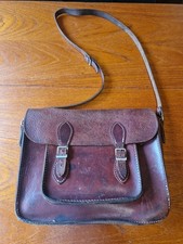Vintage Pendragon Leather  School Satchel