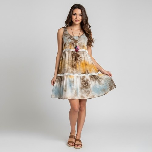 Nwt tie dye - tie, slip