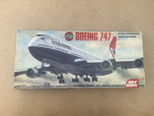 Airfix 144 boeing 747 - airfix, 747-100