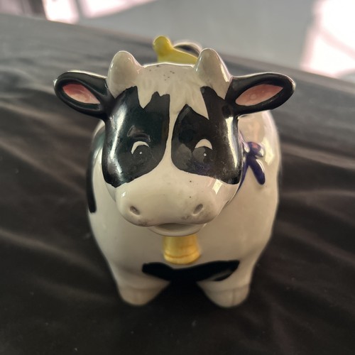 Vintage cow teapot - vintage,