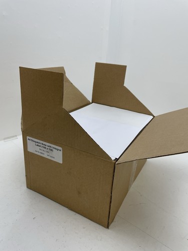 Despatch note with integral - a4,