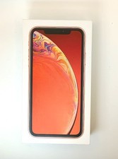 Genuine Apple iPhone XR Box - Coral, 64GB - Box Only