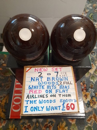Woods crown green bowls - 2-6,