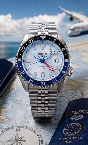 Seiko sports gmt - 5,