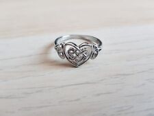 Celtic Love knot Ring Heart