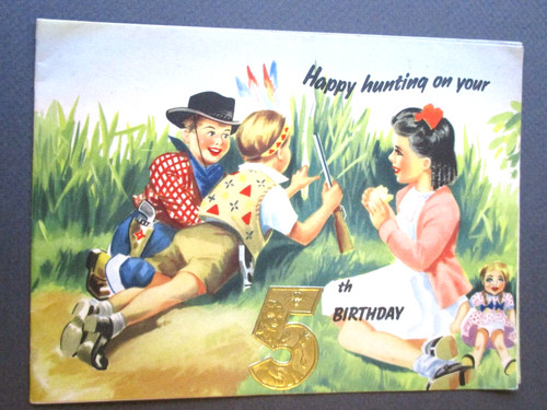 Vintage children birthday - children's,