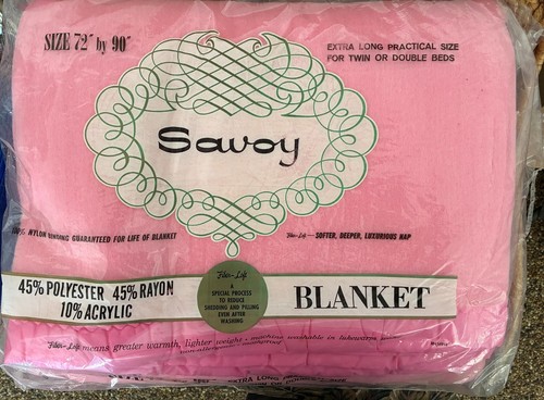 Vintage savoy blanket - savoy,