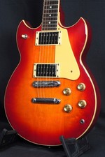 YAMAHA 80s SG-800S Cherry Sunburst Used Maple Top Mahogany Back Body w/Soft Case