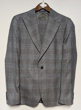 Reiss Mens Suit 38R Grey Check
