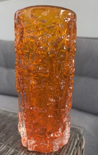 Vintage whitefriars vase - vintage,