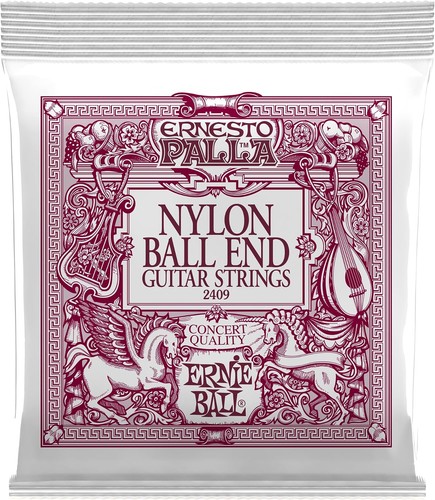 Ernie ball black nylon - black,
