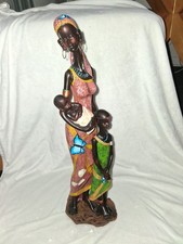 African Lady With Children