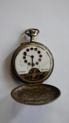 Antique hebdomas pocket watch - pocket,