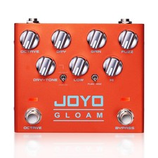JOYO Bass Tone Octave FUZZ Effects Pedal with Dry Wet Mixer Control Sync Mode