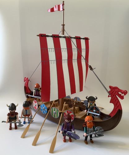 Playmobil viking longboat - viking,
