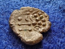 Celtic coin silver stater - silver, iron
