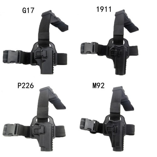 Tactical pistol holster belt - tactical,