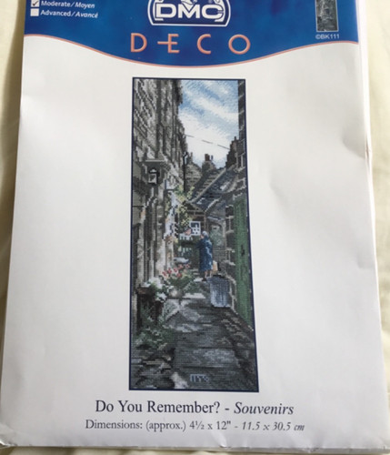 Dmc deco cross - deco, stitch