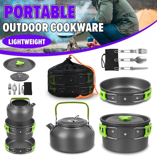 Camping cookware set - cookware,