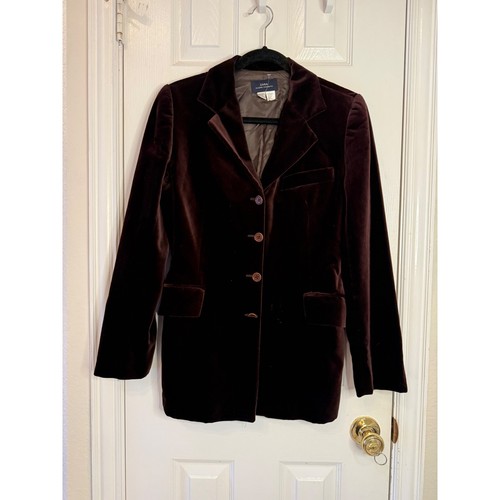 Zara vintage brown velvet - zara,