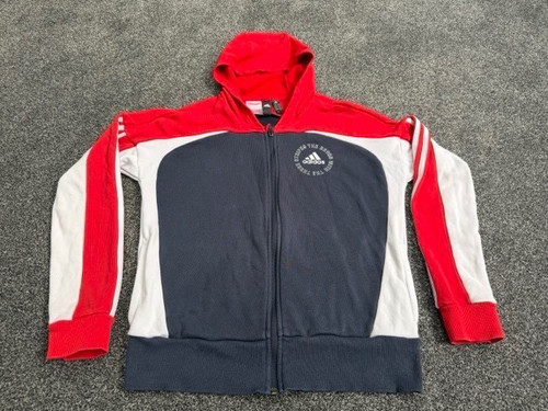 Adidas boys full zip hoodie - full,