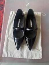 Manolo Blahnik Mary Jane Flats
