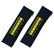 Schroth Nomex 3'' Inch Harness Pads (Pair) - Black/Yellow - Racing / Rally