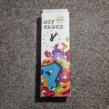 Giant DIY Frameless Wall Clock Fits Any Wall Size