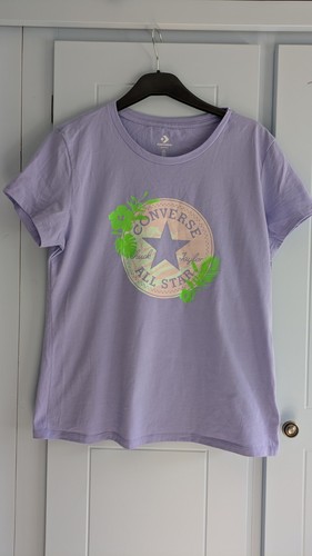 Converse womens lilac shirt - lilac, t