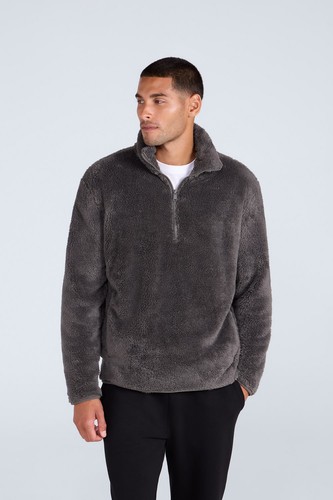 Animal mens teddy half - mens, zip