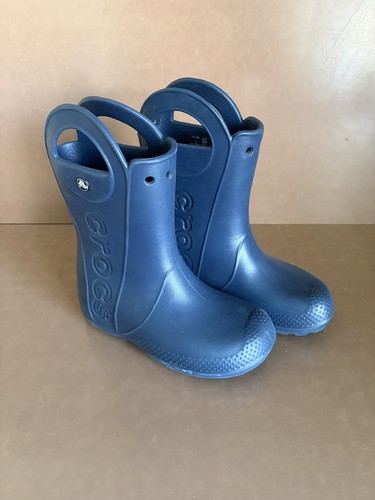 Crocs kids handle blue rain - crocs, it