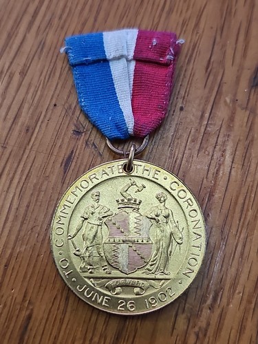 1902 coronation medal - 1902,