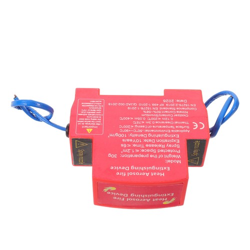 Aerosol fire extinguisher car - fire,