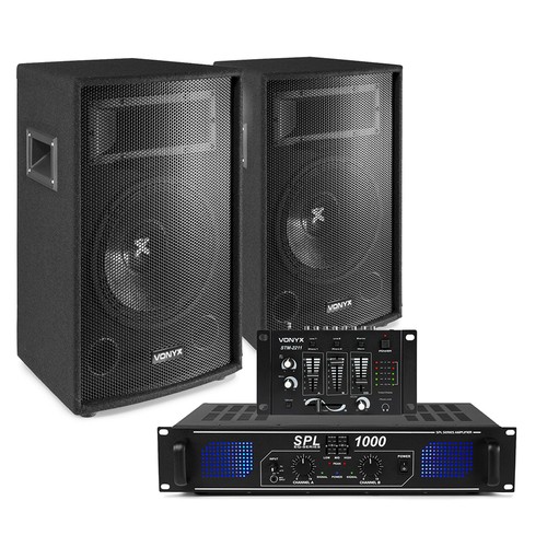 Vonyx inch speakers - inch, &