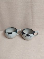 Pair Novelty Face Espresso