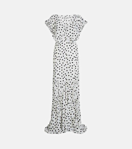 Rat boa white black polka - rat, &