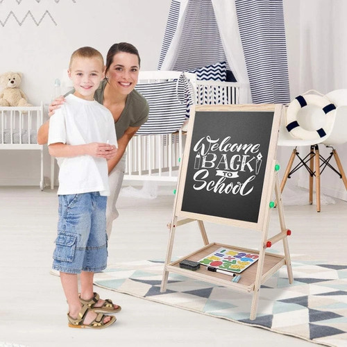 Kids wooden whiteboard - wooden,