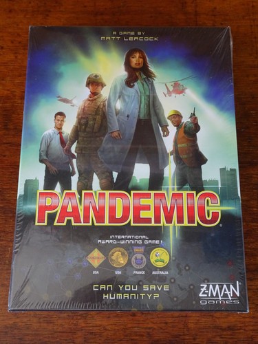 Pandemic board game matt - board,