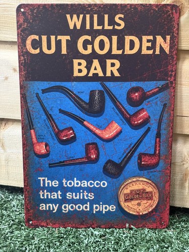 Wills cut golden - golden, pipe