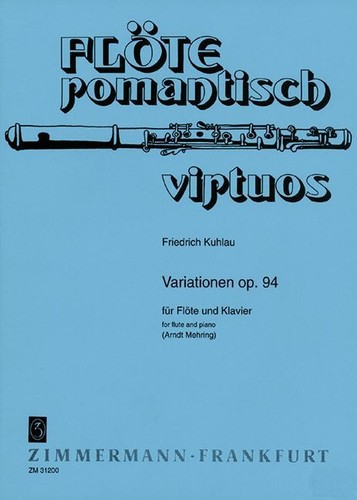 Variations flute and - op.,