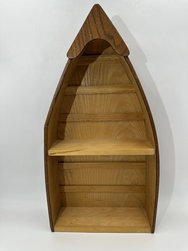 Vintage rustic wood canoe boat - vintage,