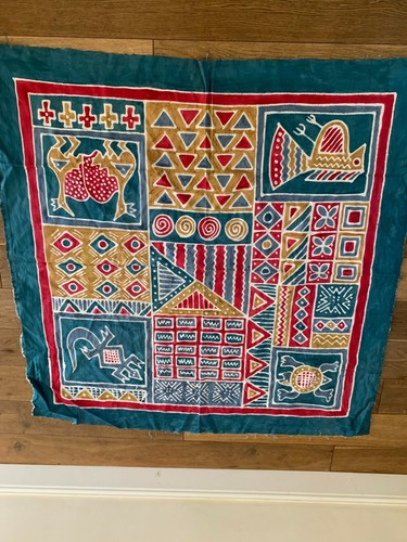 Zimbabwe batik wall hanging - zimbabwe,