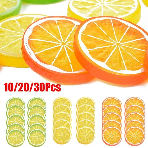 30x fake lemon - lemon, slice