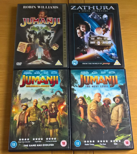 Jumanji complete dvd movie - jumanji,